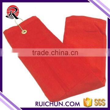 Mini Custom Logo Cotton Terry Softtextile Golf Towel In bulk