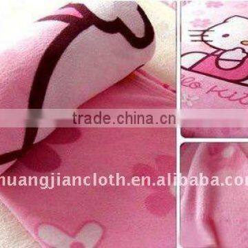 100% Polyester Printed Coral Fleece Blanket JL-07