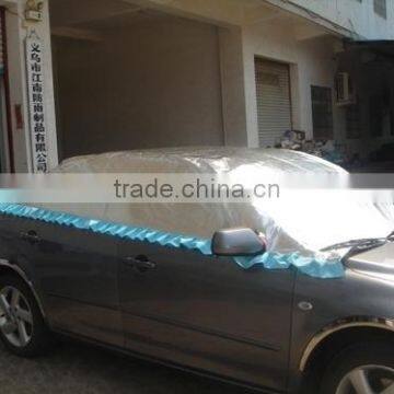 China factory promotion portable car cover,disposable car cover