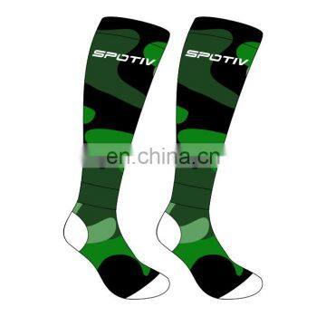 custom stylish anti-slip top quality football socks