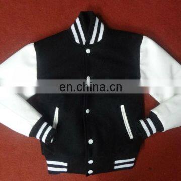 Custom Varsity Cotton Jacket/Wool Jacket/Wool with pu leather/Wool with sheep leather/Satin Jacket/Sublimation Jacket