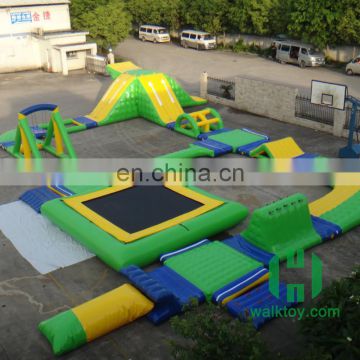 HI giant inflatable water park, PVC water park slides for sale