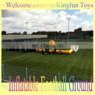 20*10m Commercial use inflatable soccer pitch