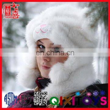 China Popular Sales Plush Animal Hat Promotion Baby Hat Rabbit photo-2
