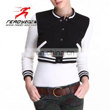 leather bomber jackets for women / bomber women varsity jacket