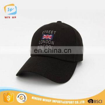 WINUP customized london flag logo hip-hop baseball cap