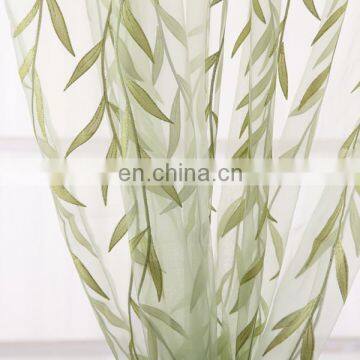 2015 Best Products Printing Organza Fabric Curtain