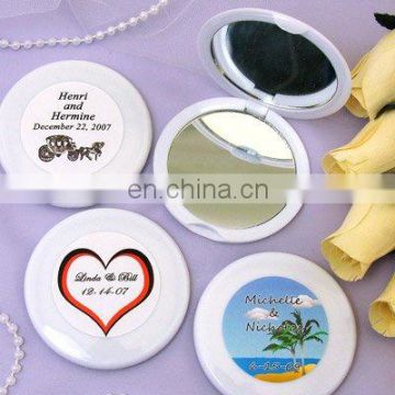 Personalized Wedding Mirror Compact Favors