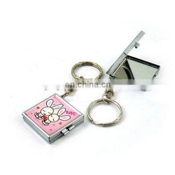 Min decorative pocket Mirror / keychain pocket mirror for promotional, decoration gift