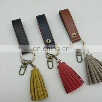 Various Kinds Personalized Design PU Leather Souvenir Keychain photo-5