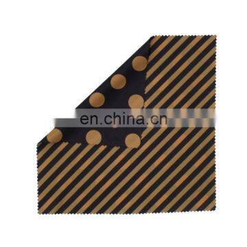 branding ad OEM microfiber cloth & fabric with grid printed