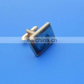 Promotional Blank Logo Rectangle Shape Cufflinks photo-4