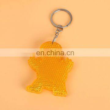 Top grade OEM quality promotional gift pvc keychain rings