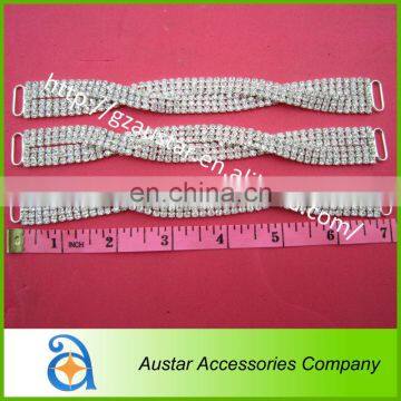 Rhinestone bikini connector for competition/figure/fitness posing suit