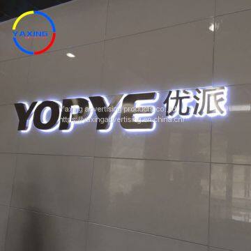 metal sign channel letter billboard mini acrylic led sign and letters for shop open sign manufacturer