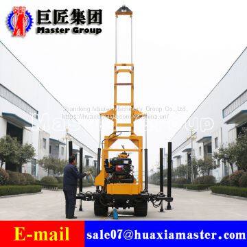 Diesel engine hydraulic rig XYD-200 Crawler Hydraulic Rotary Drilling Rig