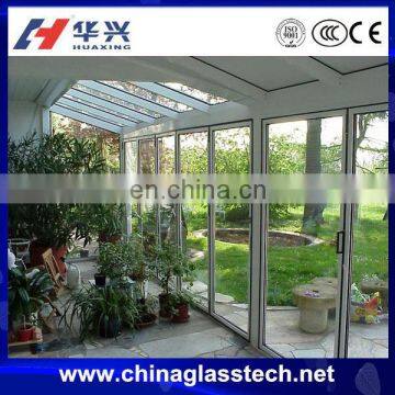 CE approved Easy installation heat insulation water resistance stained glass interior doors