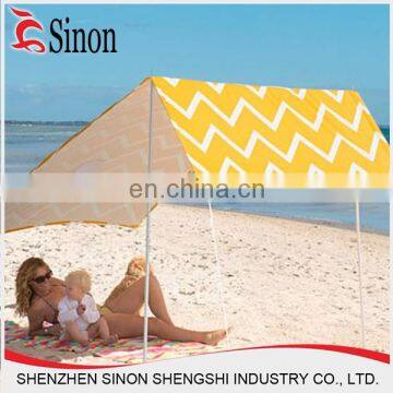 colorful beach sun shade canvas canopy beach sun shade