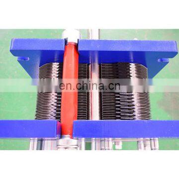 High Temperature Gasket Compressed Air Dryer Cleaning Equipment Copper Tranter Plate Heat Exchanger