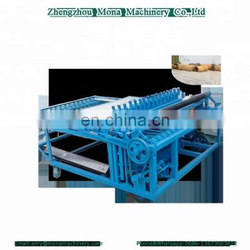 Agricultural recycling shed straw mat braiding machine with high efficiency