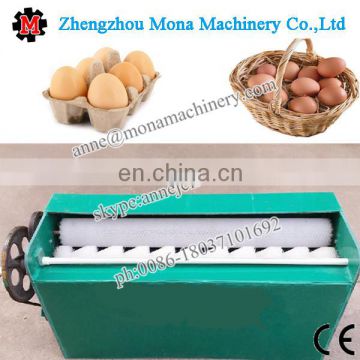 Highest efficiency Brush Type Egg Washing Machine|Automatic Duck Egg Cleaning Machine