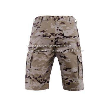 Camo Casual Cargo Short Pants in Stock Factory photo-3