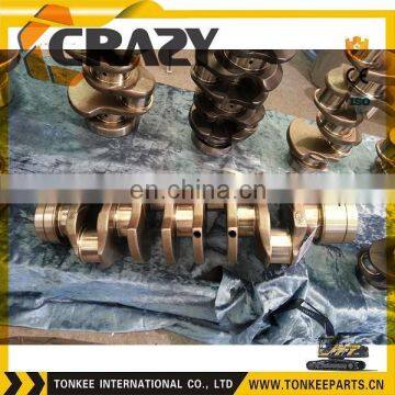 4HK1 crankshaft for ZX200, excavator spare parts,ZX200 engine crankshaft