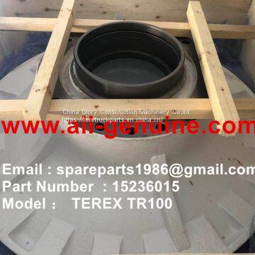 TEREX 15236015 FRONT WHEEL HUB TR100 TR70 TR60 TR70 MT4400AC OFF HIGHWAY RIGID DUMP TRUCK MINING HAULER TRANSMISSION