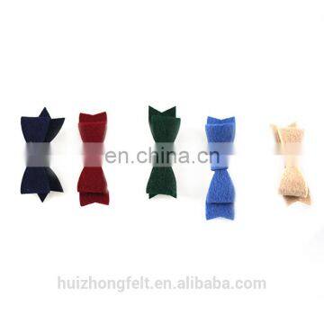 Candy Colors Felt Bow Hair Clips photo-3