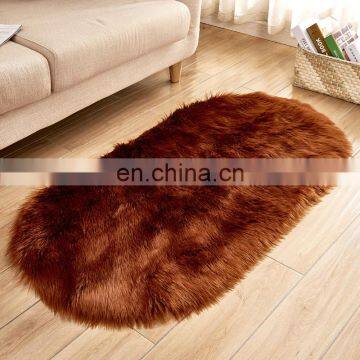 customized design sheepskin rug with low price