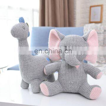 Student Kids Crocheted & Knitted Stuffed Animals Toys Bunny Elephant Dinosaur Patterns Valentine Day Gift Lover Gifts photo-5