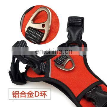 Reflective Adjustable With Safety Buckle Outdoor Harness Anti Pull Dog Harness Secure Dog Vest