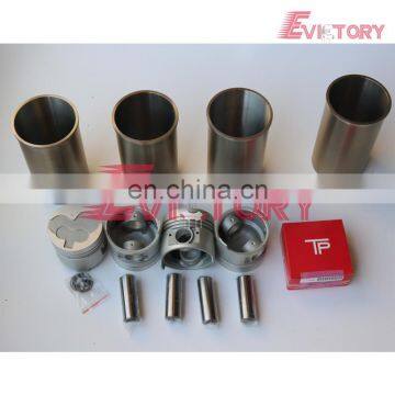 For Nissan  Forklift TD23 engine rebuild kit piston ring cylinder liner full gasket kit bearing