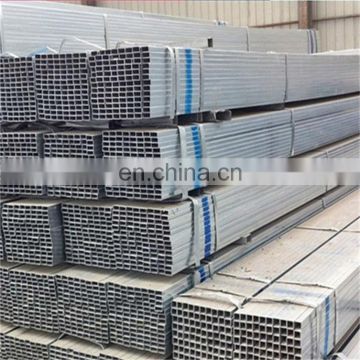 Q235B Construction Material Galvanized Square Rectangular ipe Hollow Section 60X60 MM