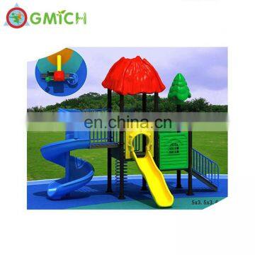 Patio Swing With Plastic Slide Outdoor Garden Kids Swing Set Playground for Backyard JMQ-G085A photo-5