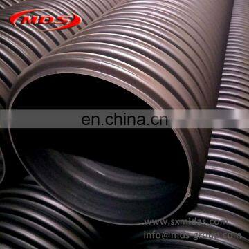 40mm hdpe double wall corrugated pipe price