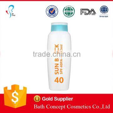 Wholesale whitening protection sunscreen lotion