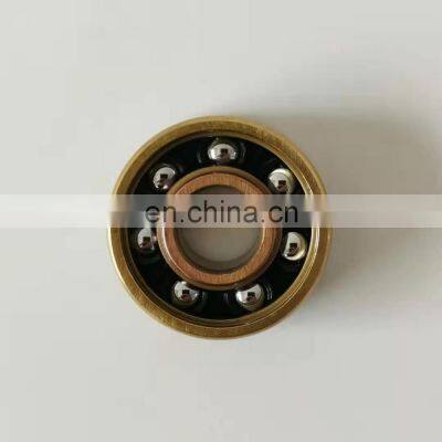 Good Performance Mixed Color Gold-RoseGold Titanium Single Row 608 Deep Groove Linear Ball Bearing photo-6