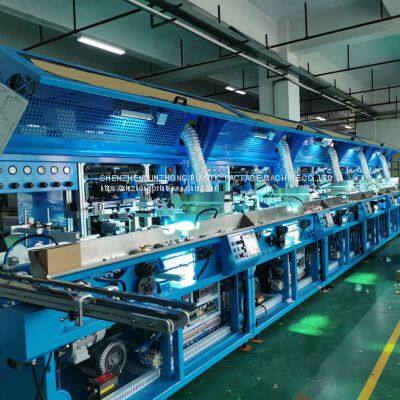 Automatic 2 Colors Bottle UV Screen Printing Printer Plastic Glass Botte Packaging Machine photo-4