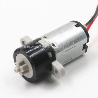 Kegu motor Low Power Mini Plastic Gear motor 10mm mini plastic planetary reducer gearbox ratio 171:1