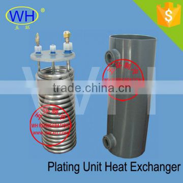 WHC-5.0DC Titanium exchanger marine