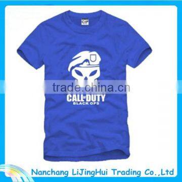 Best price blue new design running t shirt