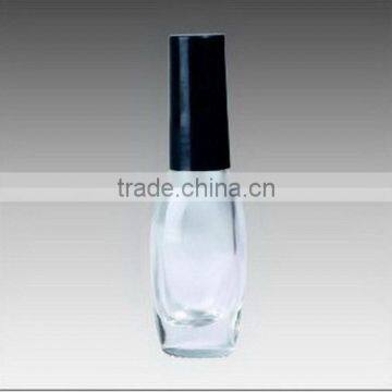 Glass nail polish bottle