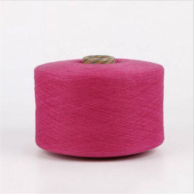 Keshu Recycle Polyester Cotton Knitting and weaving yarn ne10s for fabric and textile