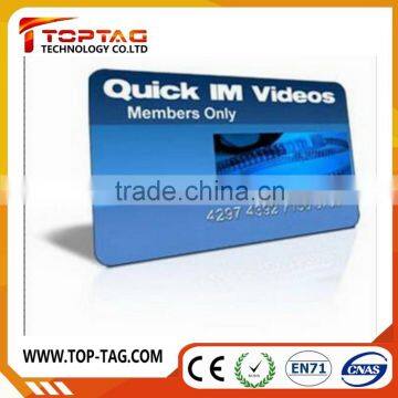Mini PVC UV Test Business Card/mini Rfid Pvc+epoxy Card photo-3