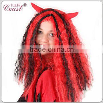 cheap halloween fake curly hair manufacturer