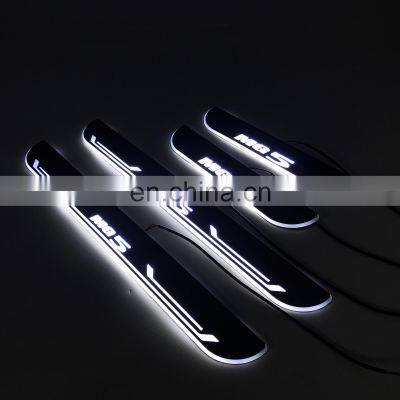 Led Door Sill Plate Strip step light door decoration step for MG MG5 dynamic sequential style