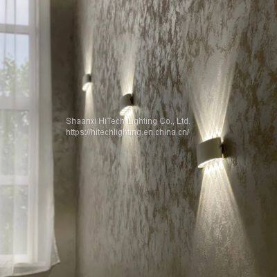 IP65 LED Wall Lamp Outdoor Waterproof Garden Lighting Aluminum AC86-265 Indoor Bedroom Living Room Stairs Wall Light photo-5