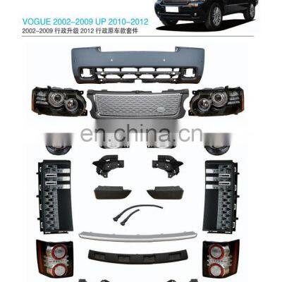 Body Parts Car Body Kit For Range Rover Vogue 2002-2009 Upgrade Range Rover Vogue 2010-2012 L322 OE Body Kit
