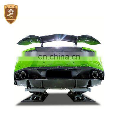 Car Auto Body Parts Carbon Fiber Front Rear Bumper Lip Spoiler Suitable For LP610 Wide Body Kits Styling photo-3